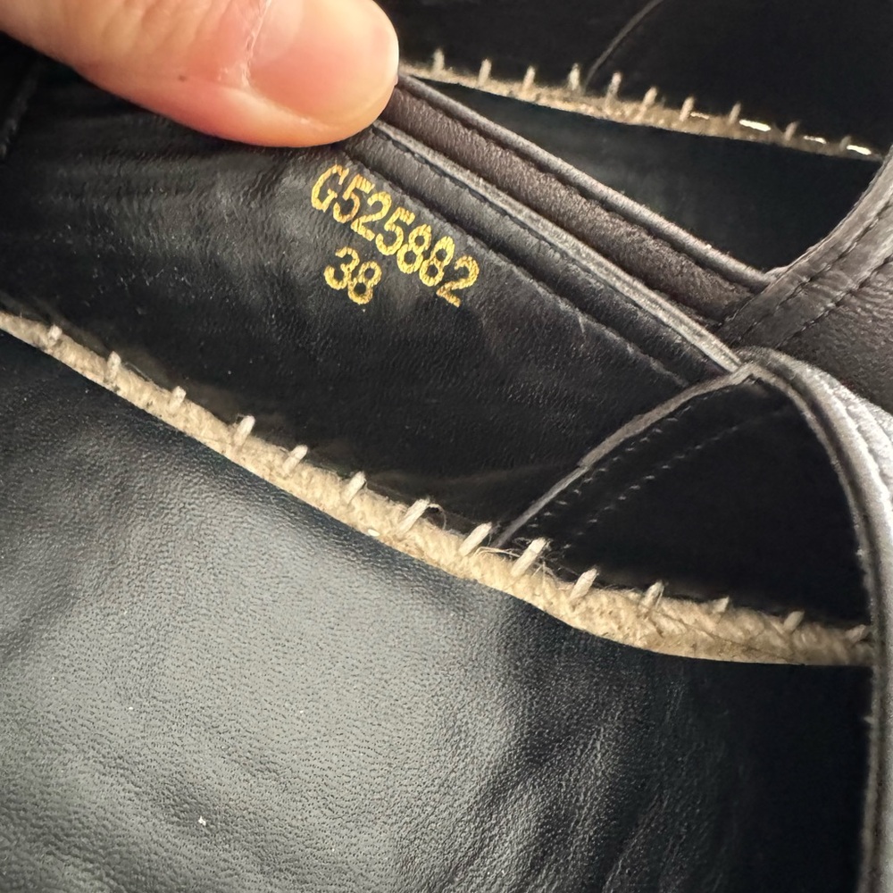 Saint Laurent Black Leather Loafers - Picture 5 of 11